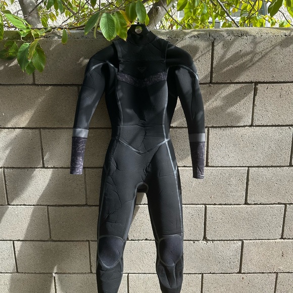 Roxy 4/3 Womens Full Wetsuit 10 Tall - Picture 1 of 6